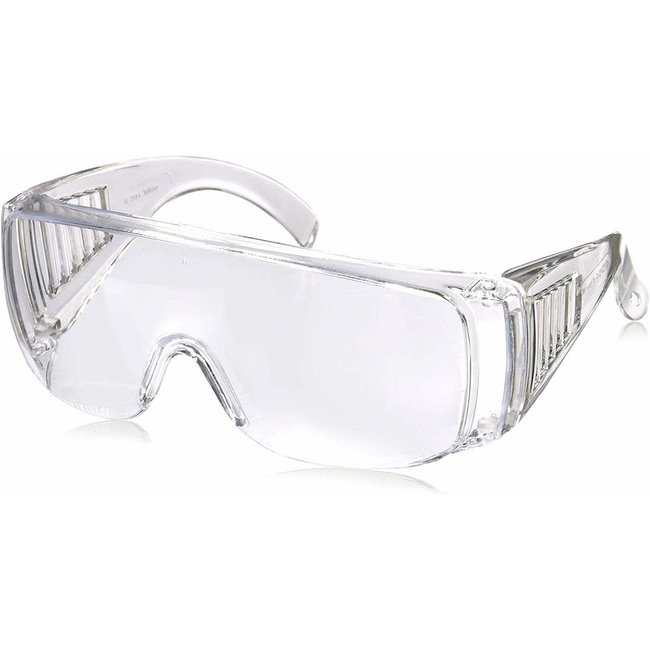 Radians (1032) Over Glasses Safety Glasses - Radians Chief - Clear clear one size