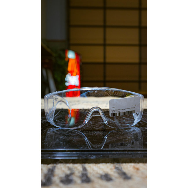 Radians (1032) Over Glasses Safety Glasses - Radians Chief - Clear clear one size