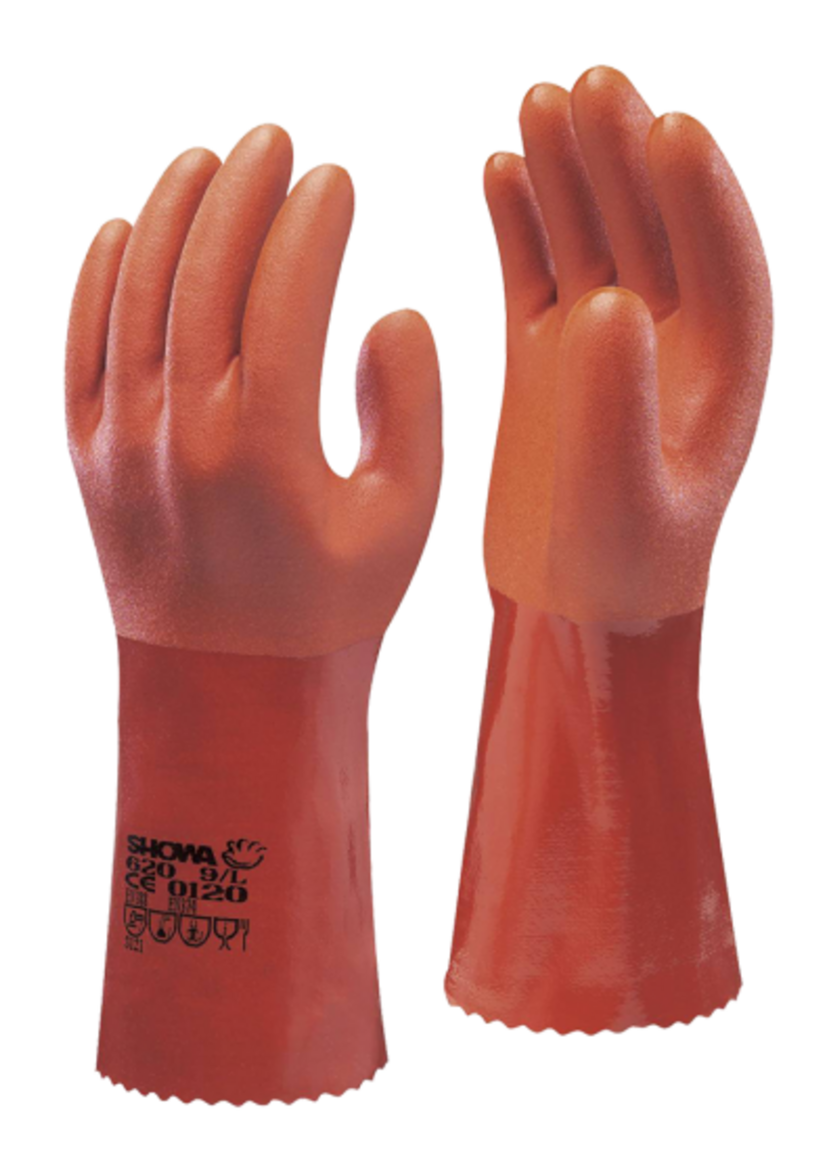 (1114) PVC Double Dipped Gloves W-liner 2XL
