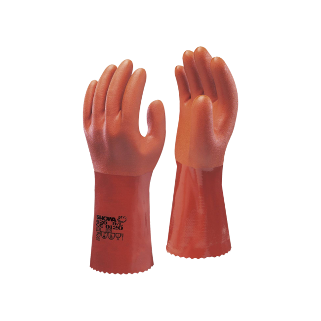 (1114) PVC Double Dipped Gloves W-liner 2XL