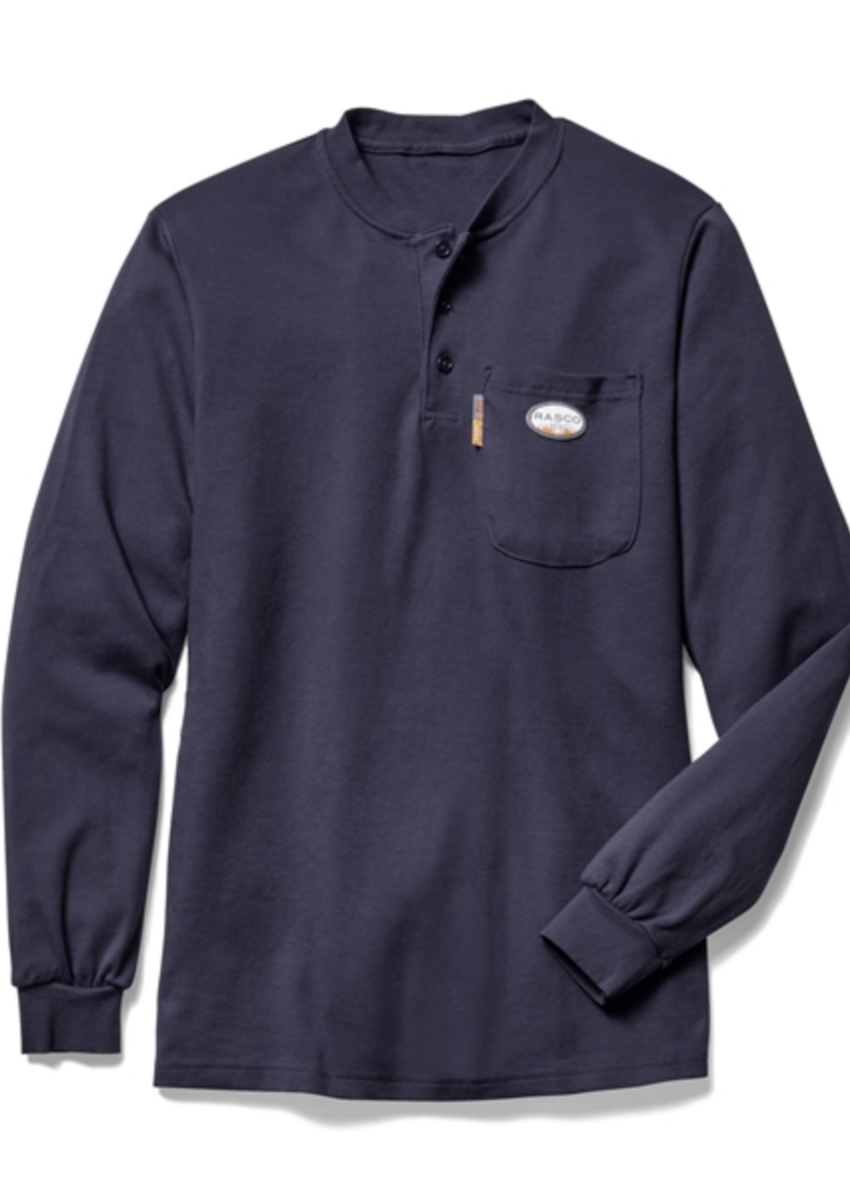 Rasco (1518) Rasco FR Henley T-Shirt - 3XL