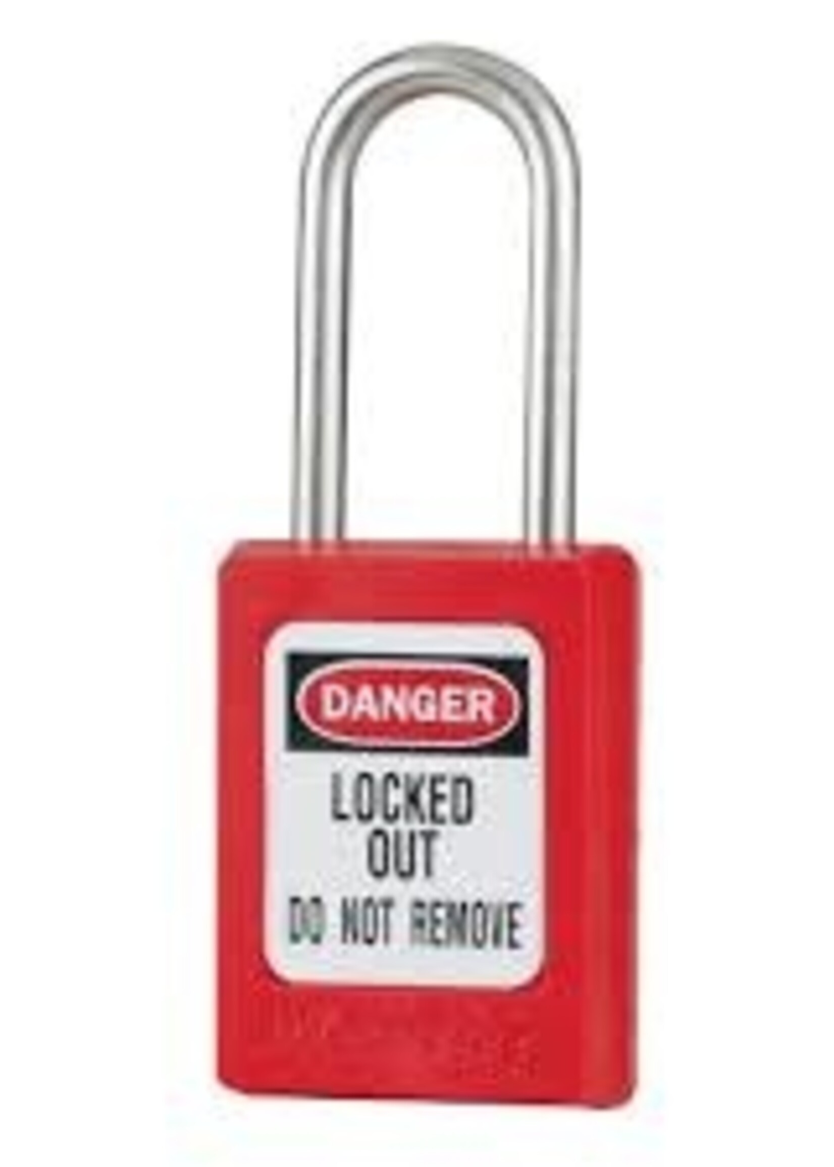 (1083) Red Lockout-Tagout Padlock