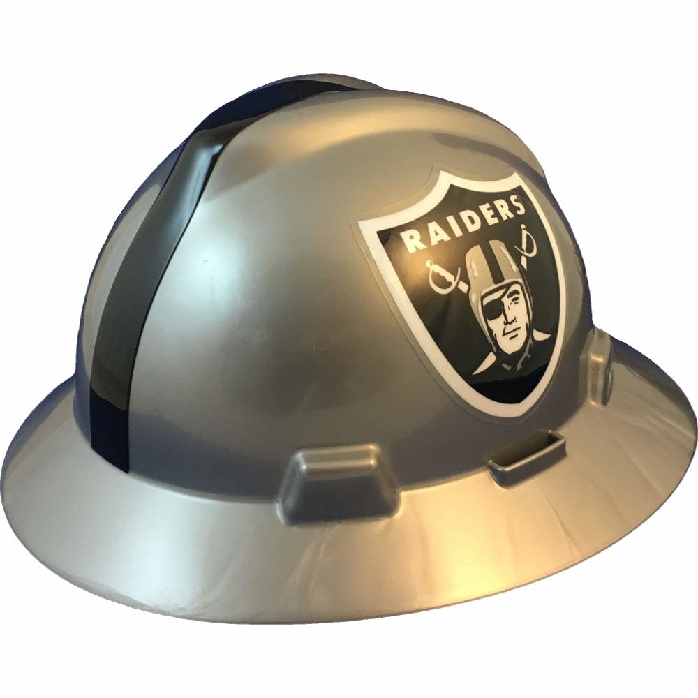 Team Logo MSA VGuard Hard Hat with Ratchet Suspension Basin Safety