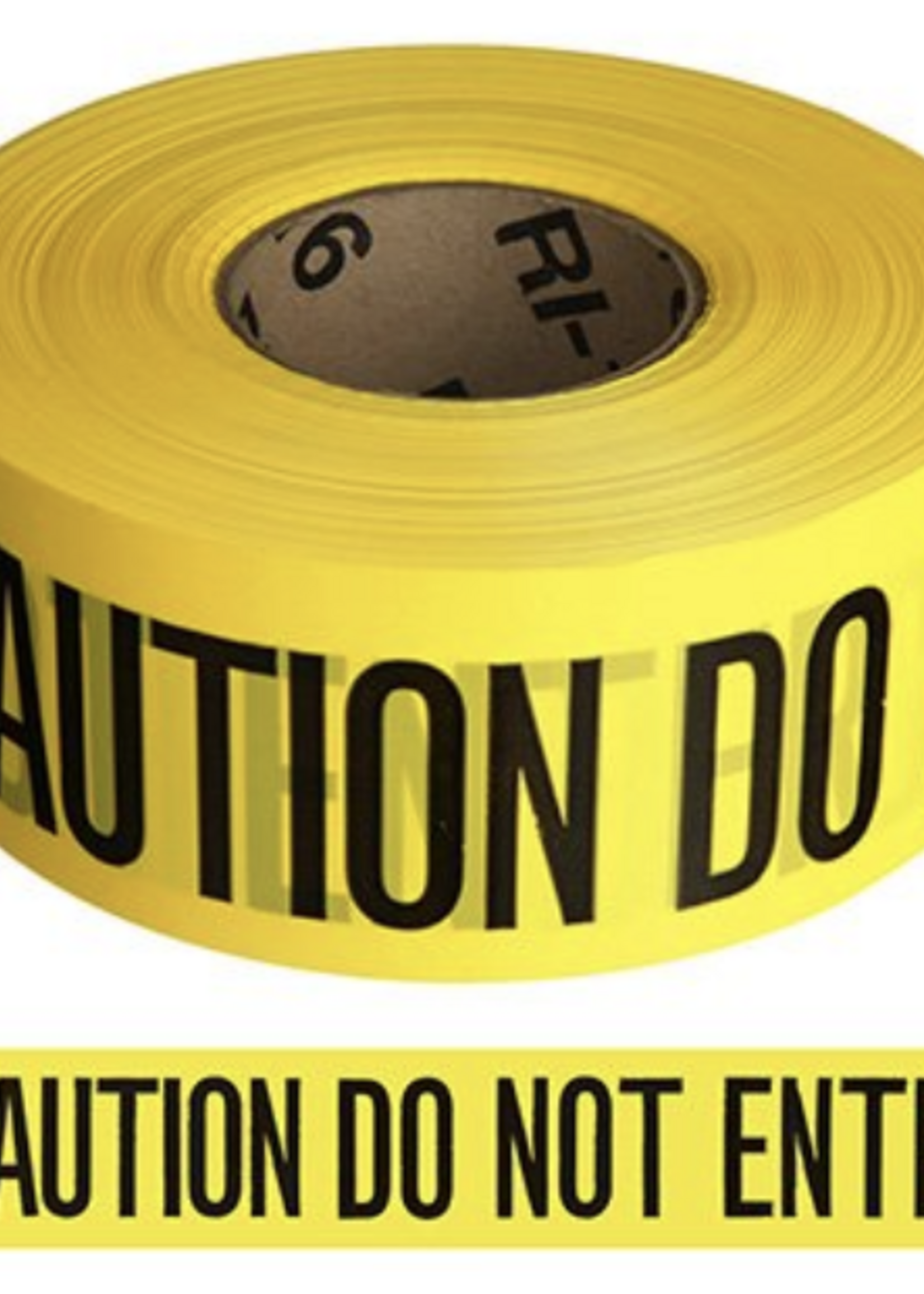 (1162) Yellow Caution Tape - 3"X 1000'