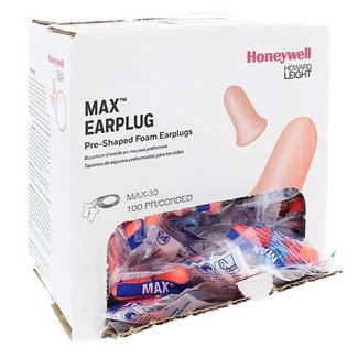 Honeywell (1036) Max-30 Earplugs Foam with Cord