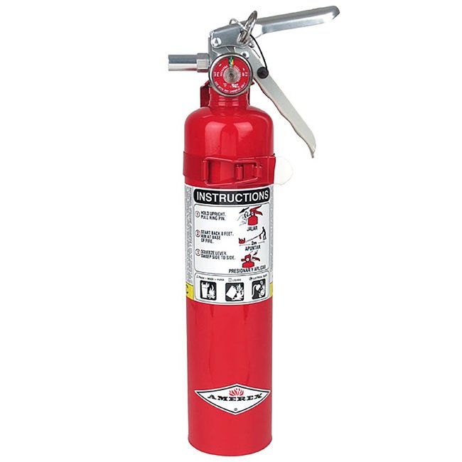 Amerex (1173) 2.5LB ABC Fire Extinguisher Red