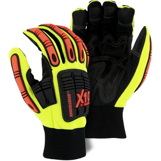 (1360) Medium Knucklehead X10 Glove, Thinsulate-lined, waterproof