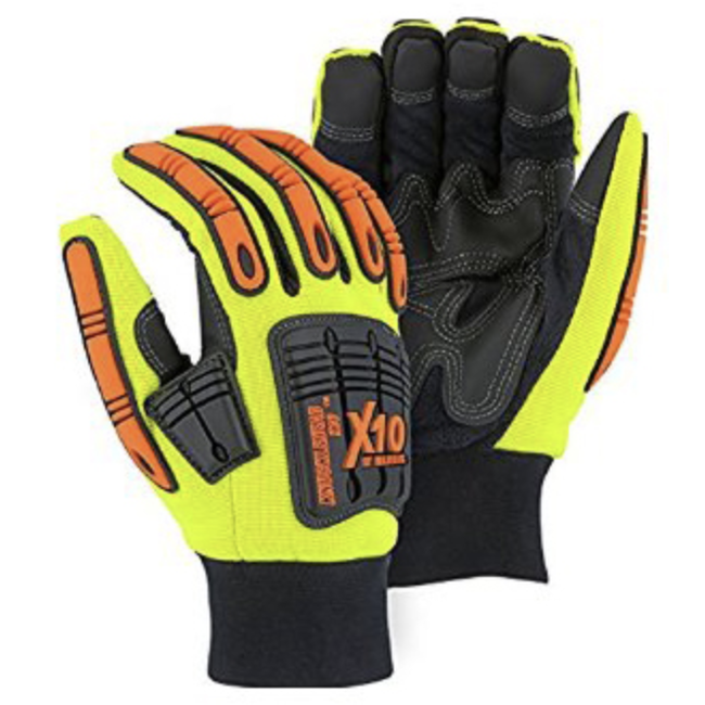 (1123) Large Knucklehead X10 Glove, Thinsulate-lined, waterproof