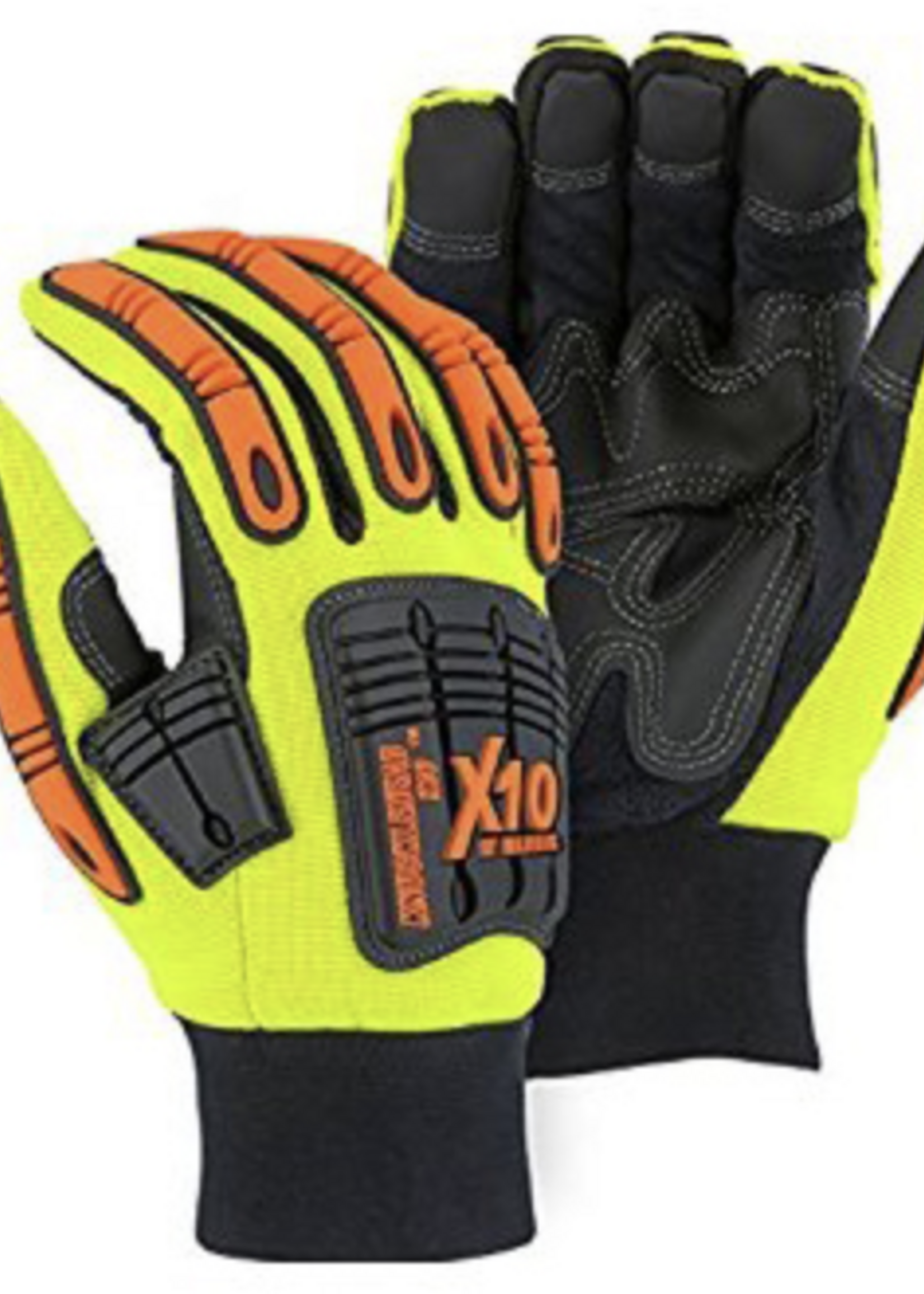 (1457) 2XL Knucklehead X10 Gloves, Thinsulated-lined, waterproof