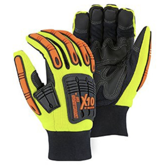 (1457) 2XL Knucklehead X10 Gloves, Thinsulated-lined, waterproof