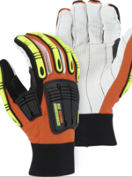 (1405) Large Knucklehead Driller X10 Gloves- Cotton Palm