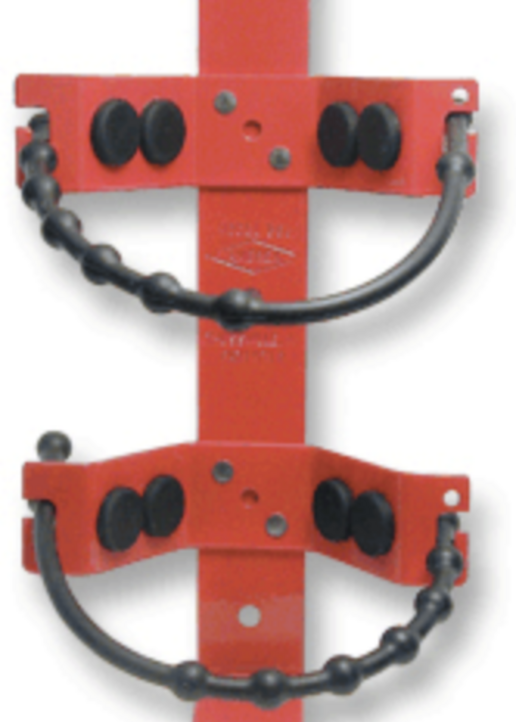 Amerex (1374)10lb Fire Extinguisher Wall/Inside Vehicle Bracket Red With Rubber Straps(862)