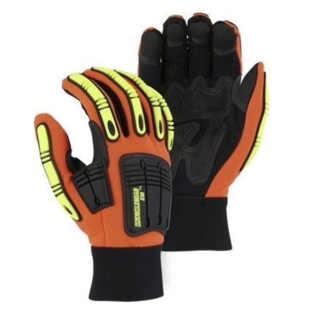 (1403)XL Knucklehead X10 Armor Skin Mechanics Glove