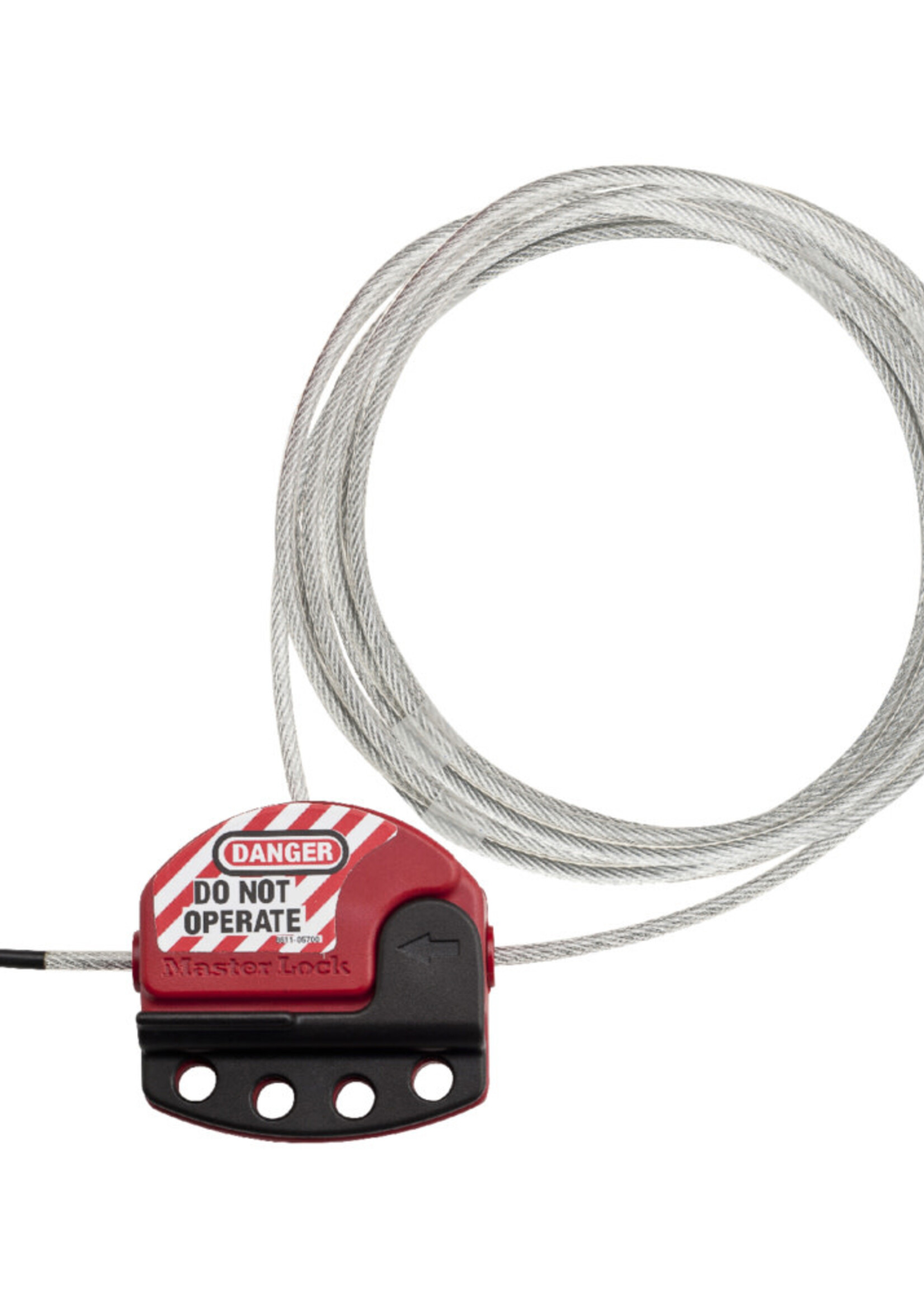(1681) S806CBL15CABLE LOCKOUT Adjustable Cable Lockout, 15ft (4.6m) Cable