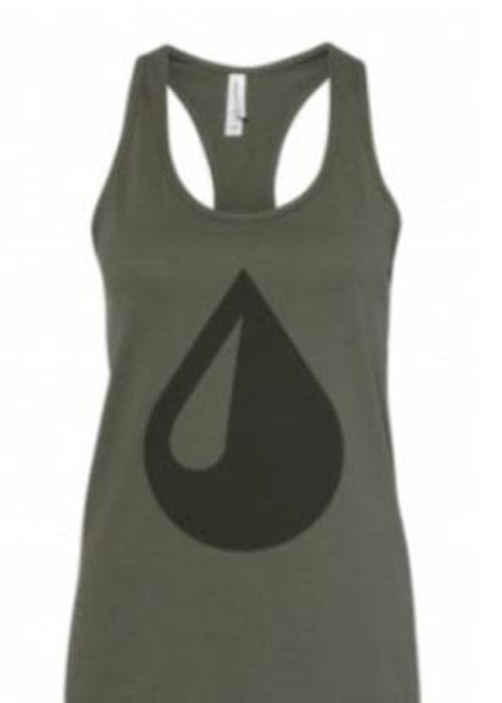 (1629) Black Gold Ladies Tank top