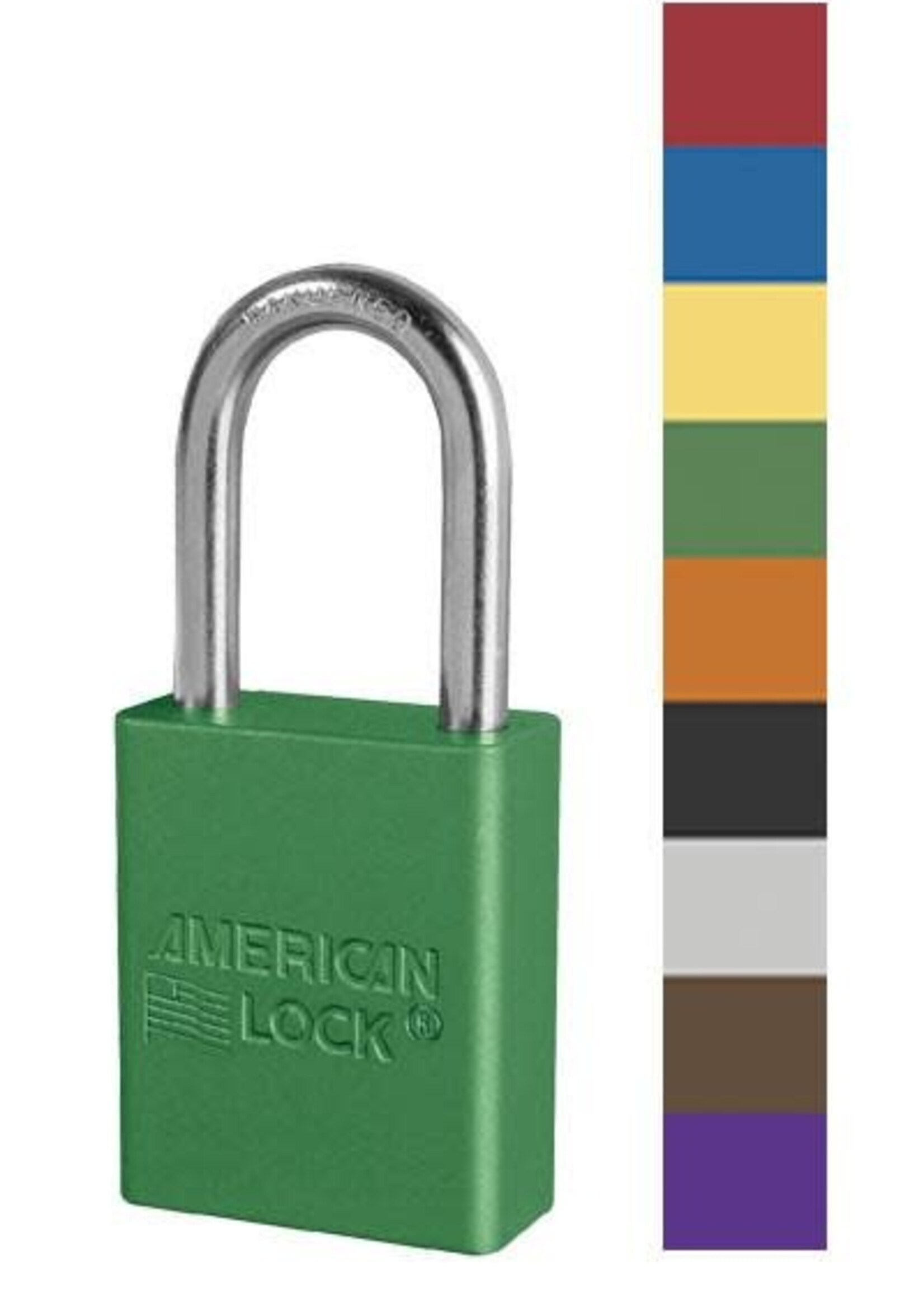 American Lock (1719)LOTO Lock Blue 1 1/2 Shackle
