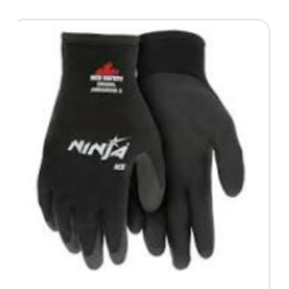 (1703) Ninja Ice thermal Protection Gloves - Small