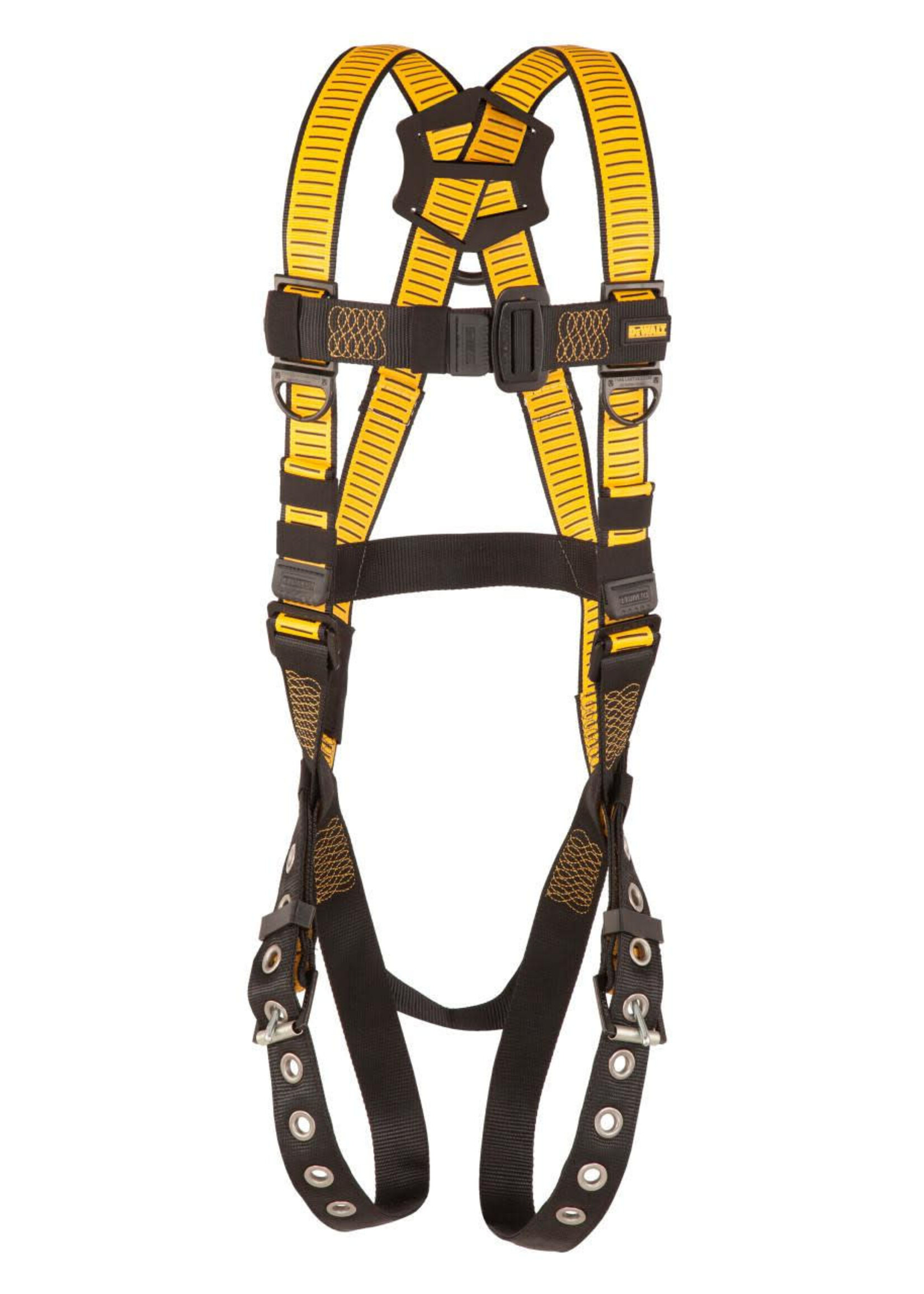 DEWALT (1801) DEWALT D1000 harness, 5 Point Adjustment with Tongue Buckle Legs (XL-2XL)