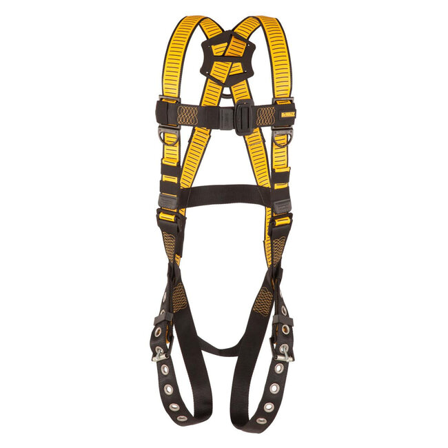 DEWALT (1801) DEWALT D1000 harness, 5 Point Adjustment with Tongue Buckle Legs (XL-2XL)