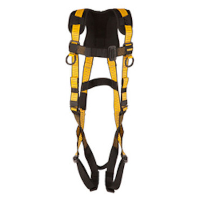 DEWALT (1809) DEWALT D1000 Vest Style, 5-Point, Back D-Ring, PT Chest, PT Legs, Shoulder Pads (M-L)