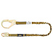 DEWALT (1806) DEWALT 6 Ft. Lanyard, Single, Internal Absorber Lanyard with Steel Snap Hook on D-Ring End and Steel Rebar Hook on Anchor End