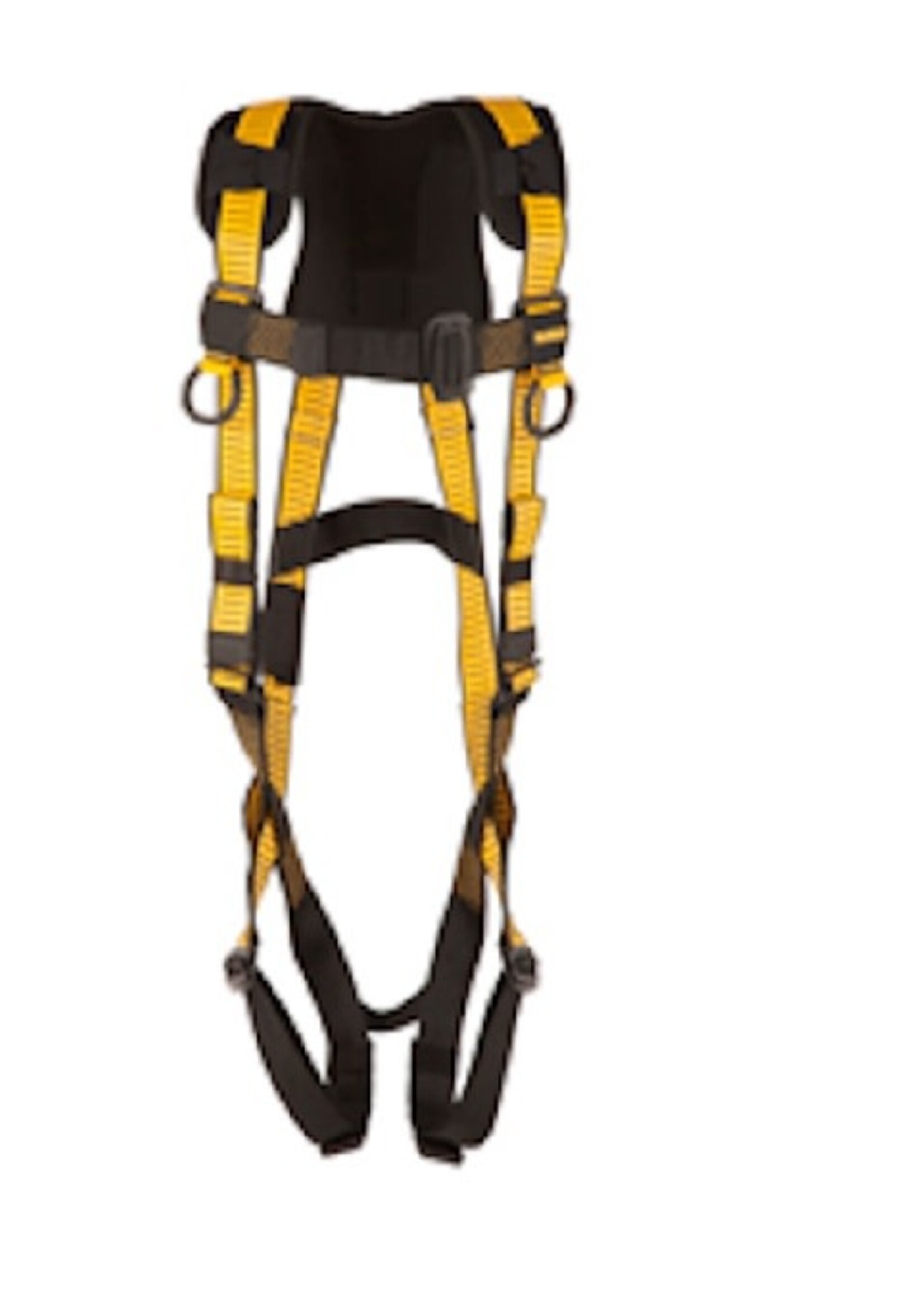 DEWALT (1813) DEWALT D1000 Vest Style, 5-Point, Back D-Ring, PT Chest, PT Legs, Shoulder Pads (L-XL)