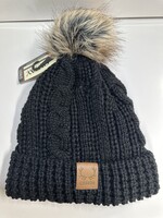 Ouray Ouray Cableknit Creede Beanie Faux Pom