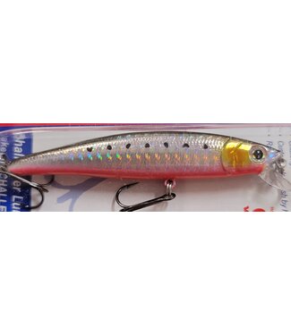 Challenger Lures JL120-520-713 CHALLENGER JR. MINNOW 3-1/2” 5/16 OZ BLACK/SIL PINK BELLY