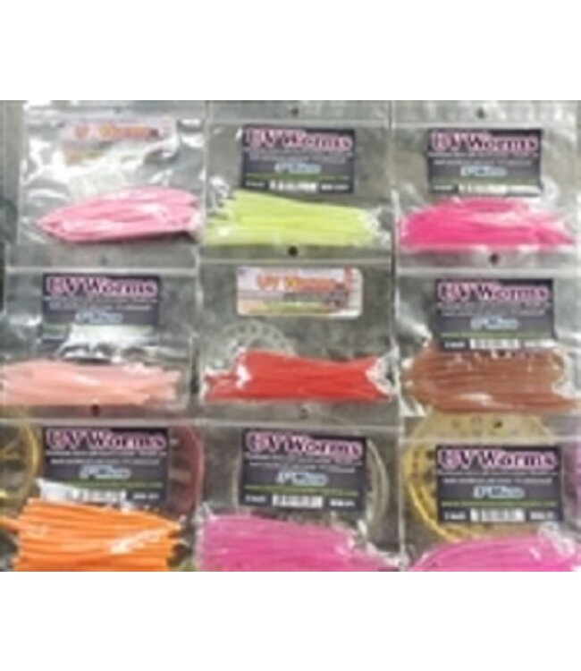 UV Worms 3" Micro