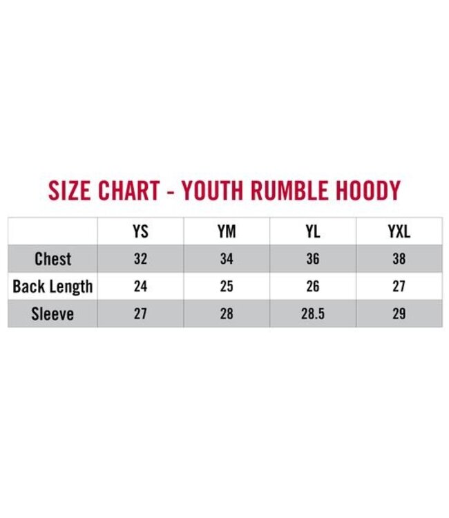 Striker Ice Youth Rumble Hoody