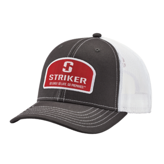 Striker Ice Logo Patch Trucker Cap Gray