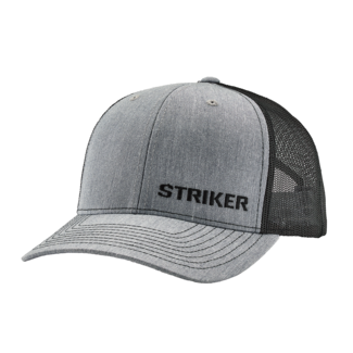 Striker Ice Hudson Trucker Cap Heather Gray