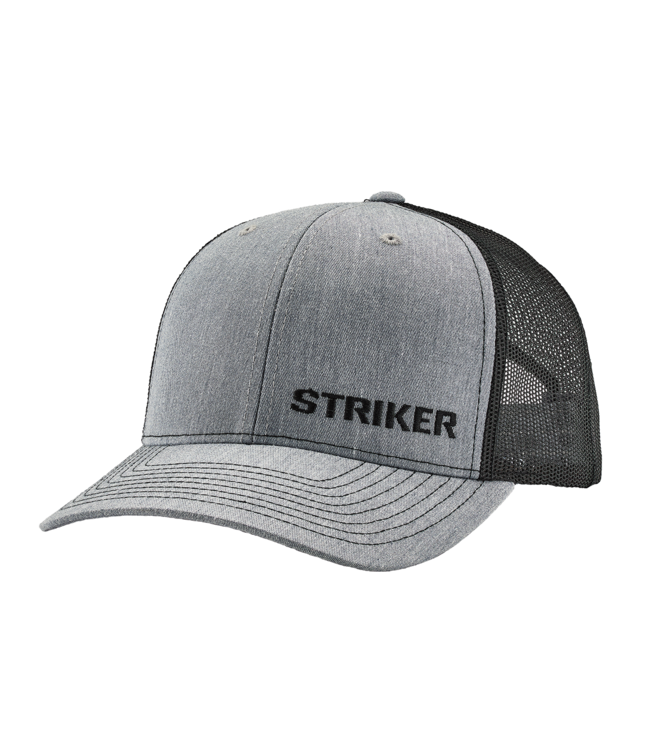 Striker Ice Hudson Trucker Cap Heather Gray