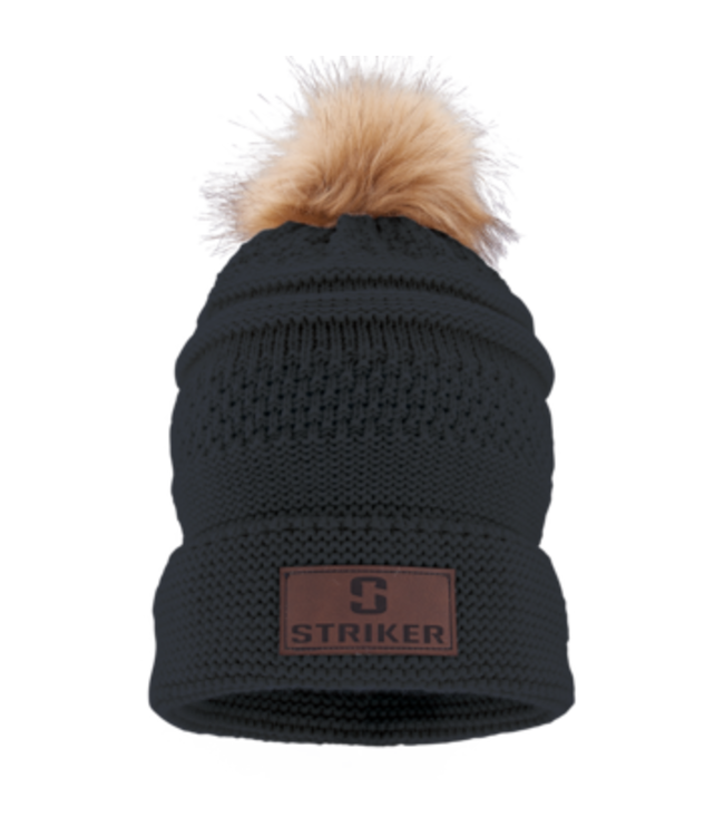 Striker Ice Women's Bemidji Fur Pom Hat