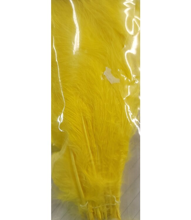 Wapsi SELECT MARABOU PLUMES, YELLOW MA006