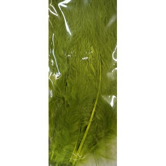 Wapsi SELECT MARABOU PLUMES, LIGHT.OLIVE MA060