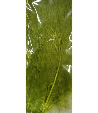 Wapsi SELECT MARABOU PLUMES, LIGHT.OLIVE MA060