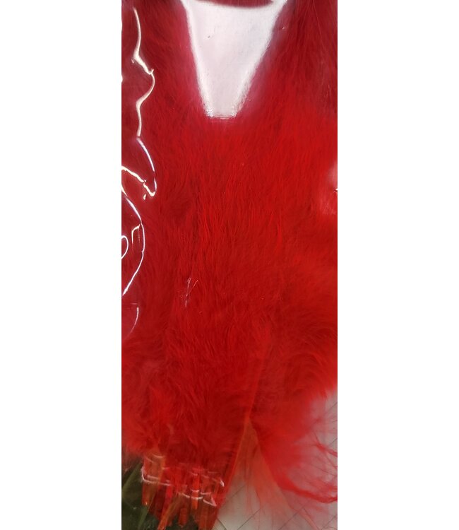 Wapsi SELECT MARABOU PLUMES, FL.RED MA501