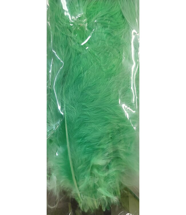 Wapsi SELECT MARABOU PLUMES, FL.GREEN MA504