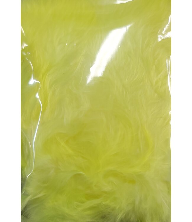 Wapsi (MW502) WOOLY BUGGER MARABOU, FL YELLOW