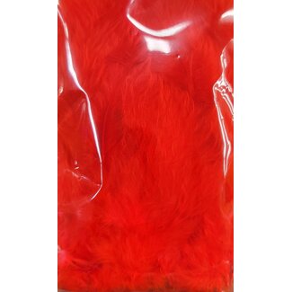 Wapsi WOOLY BUGGER MARABOU, FL RED (MW501)