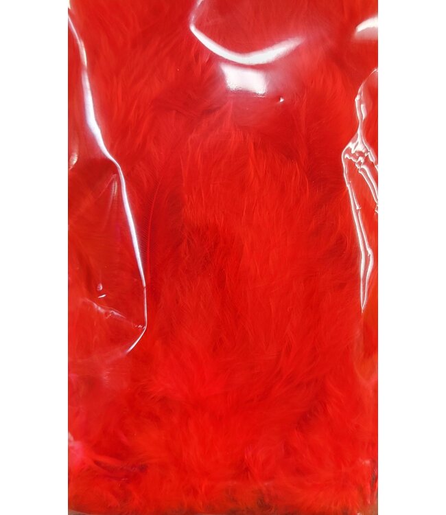 Wapsi (MW501) WOOLY BUGGER MARABOU, FL RED