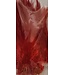Wapsi (CSW056) STRUNG ROOSTER SADDLES LONG, RED/WHT