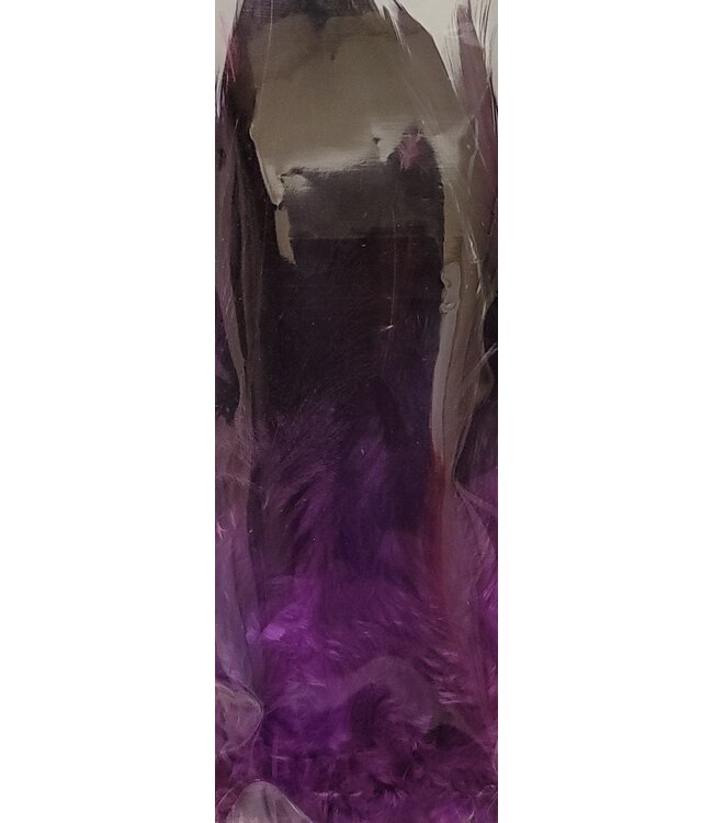 Wapsi STRUNG ROOSTER SADDLES LONG, PURPLE/NAT CSN092