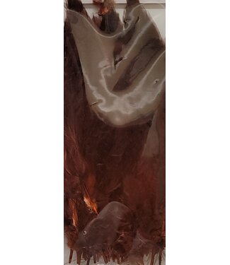 Wapsi STRUNG SCHLAPPEN LONG, BROWN/WHITE SCH047