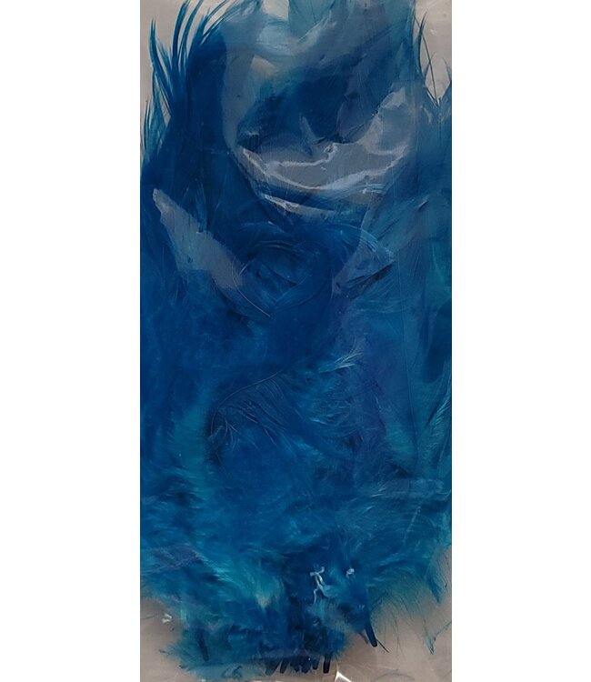 Wapsi (SCH194) STRUNG SCHLAPPEN LONG, PEACOCK BLUE/WHITE