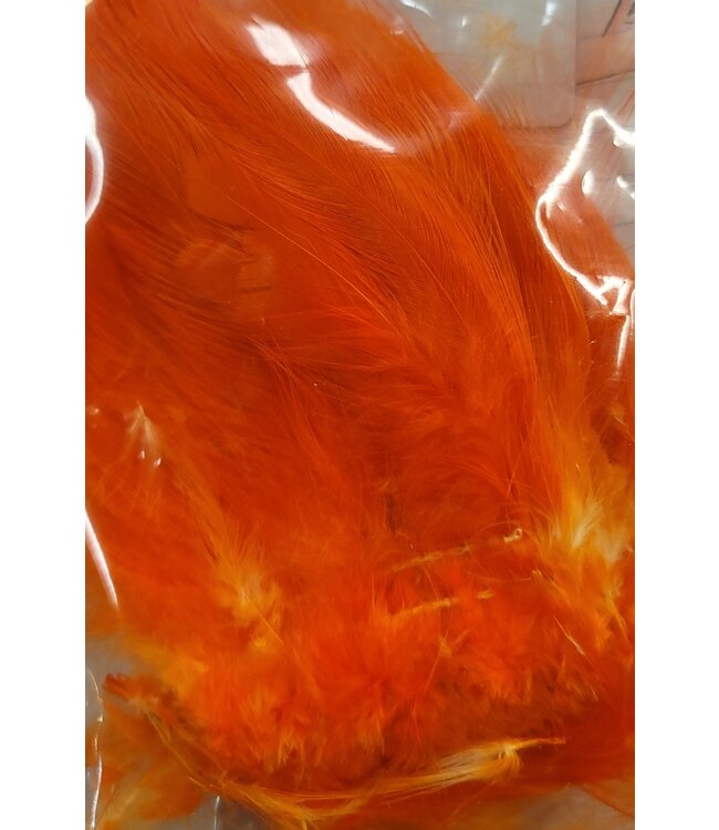Wapsi SOFT HACKLE HEN SADDLE PATCH CRAW.ORANGE  (HP015)