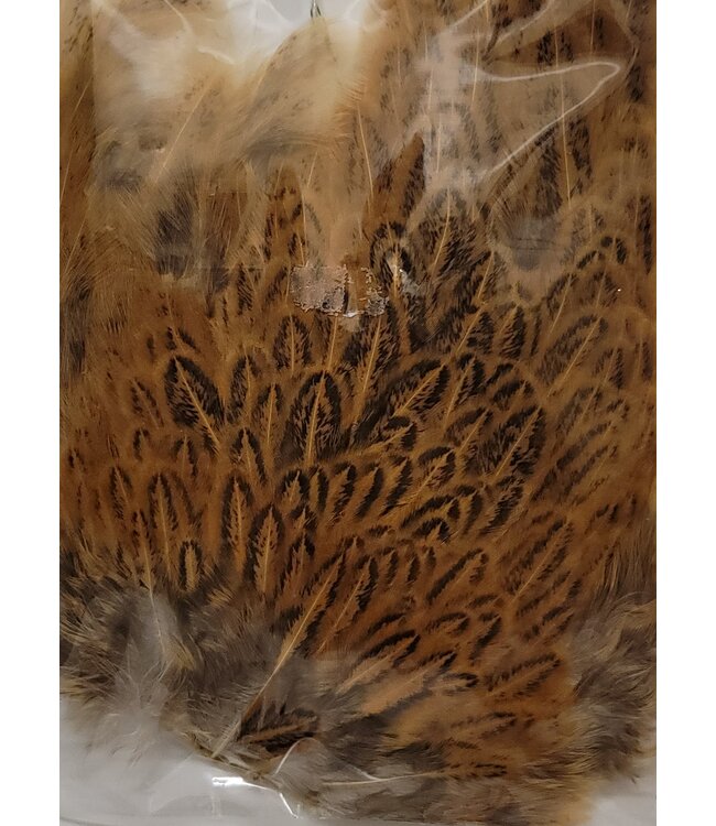 Wapsi SOFT HACKLE HEN SADDLE PATCHES, GINGER HP206