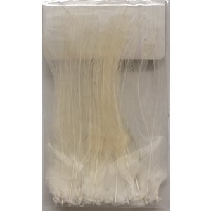 Wapsi DRY FLY NECK HACKLE MINI PACK LG, WHITE/CRM  NKL201