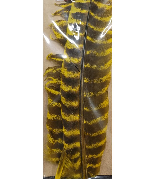 Wapsi (TQQ009) OZARK TURKEY QUILL, HOPPER YELLOW
